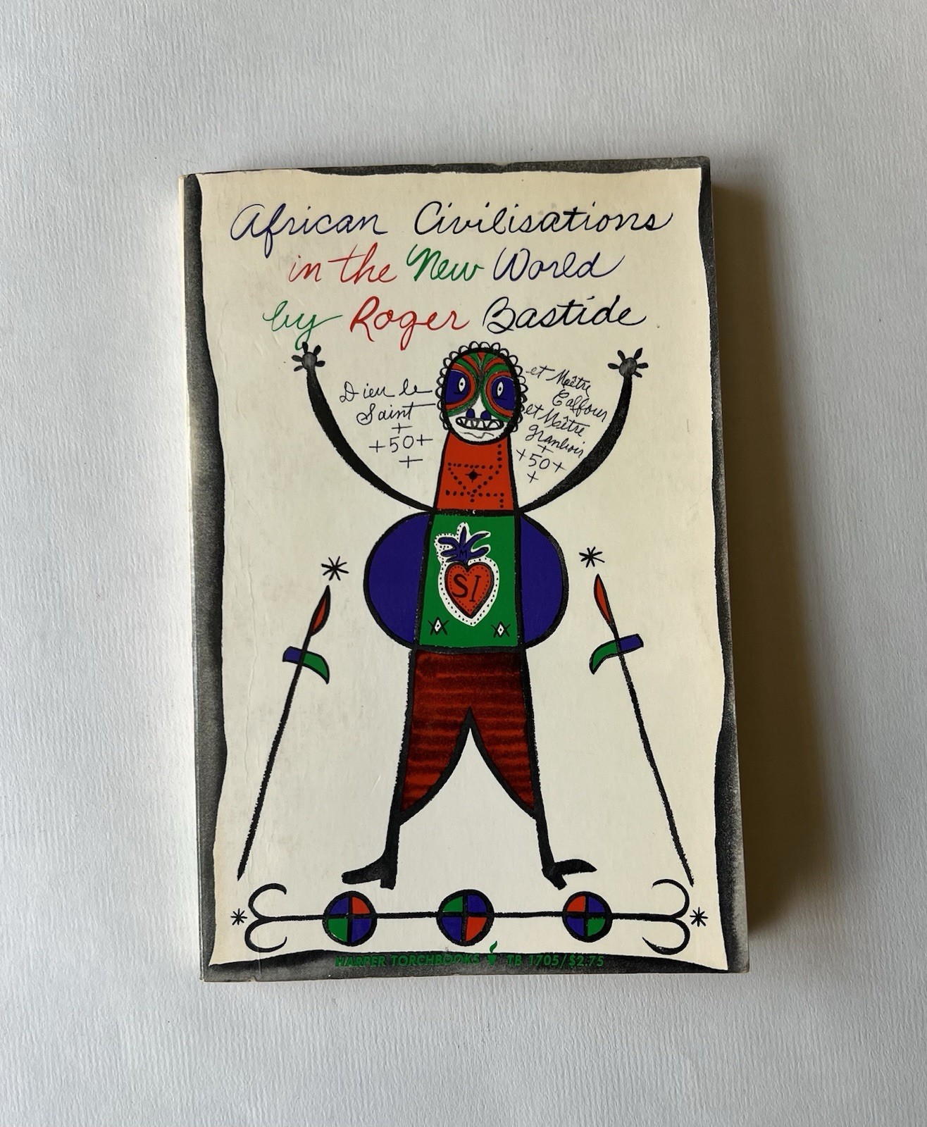Roger Bastide African Civilisations in the New World 1972 Anthropology Book
