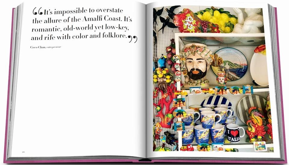 AMALFI COAST ~ NEW ASSOULINE HC – GORGEOUS BOOK ~ UNBELIEVABLE ILLUSTRATIONS