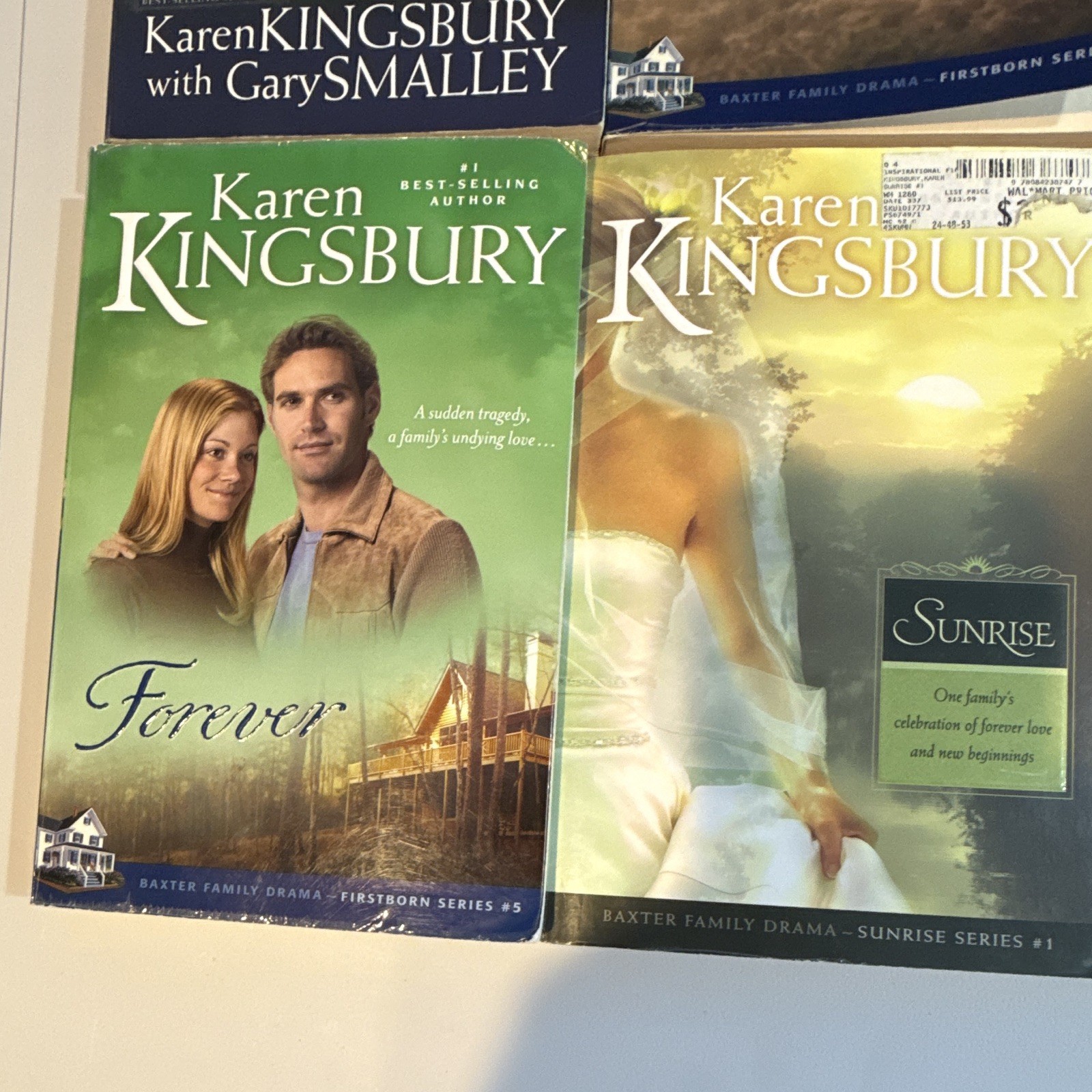 Karen Kingsbury Baxter Family Lot Prequel Redemption Firstborn Sunrise Series