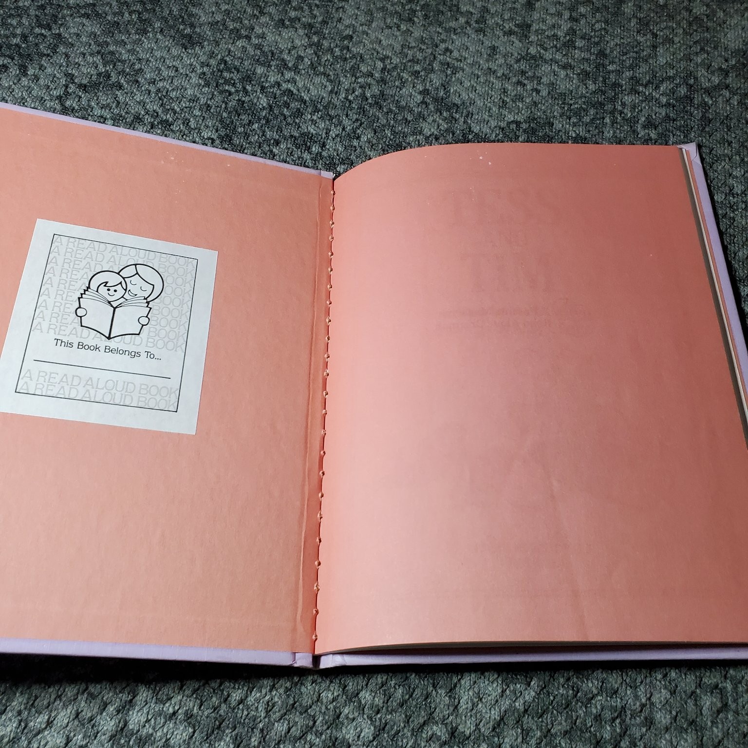Tess and Tim Marc Gave 1988 First Printing Illustrated Parents Magazine Press