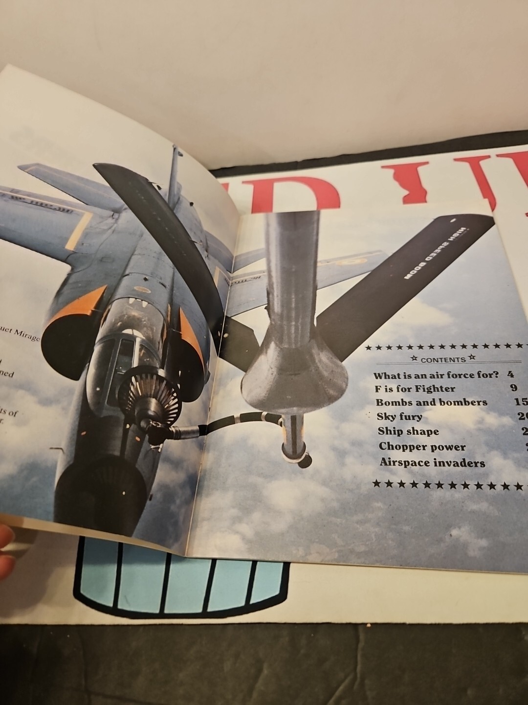 Jets, Fighters, and Bombers Paperback Book Michael Taylor Willowisp Press 1988
