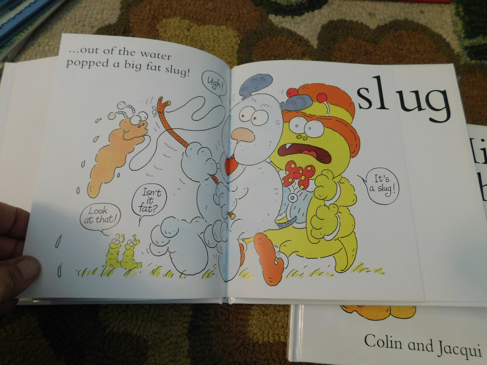 Vtg Lot MIG THE PIG & ZUG THE BUG Flip the page Rhyme & LEARN TO Read Books FUN