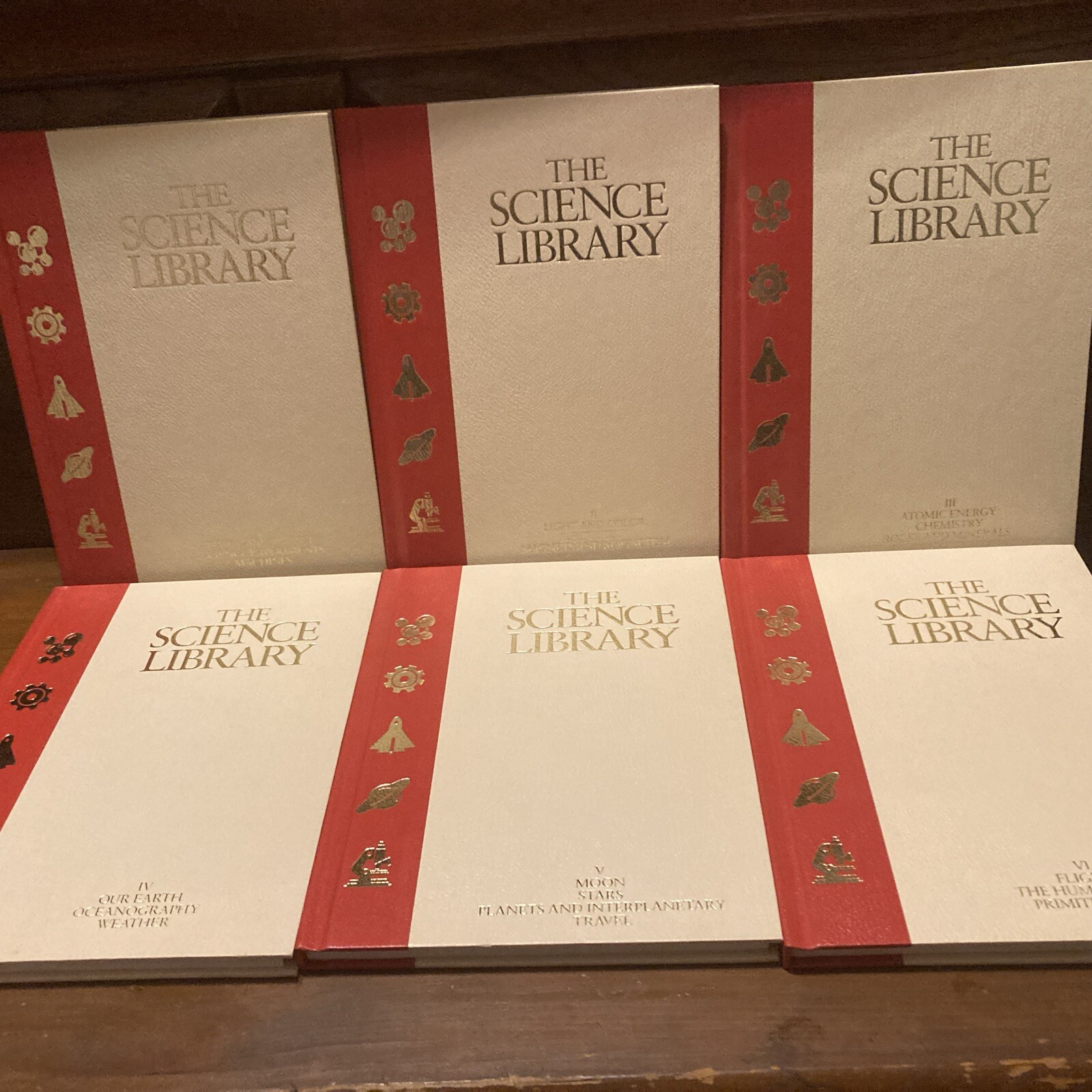 The Science Library 1987 Volume 1-6 JG Ferguson Publishing Company Books
