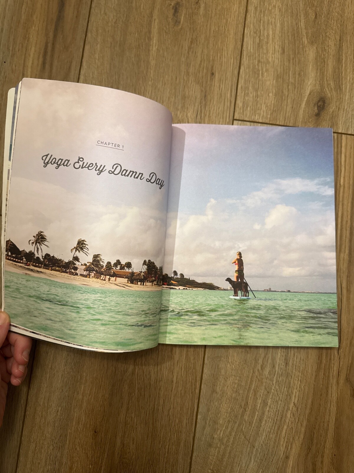 Yoga Girl by Rachel Brathen, like new, 158 pages, yoga and biography book