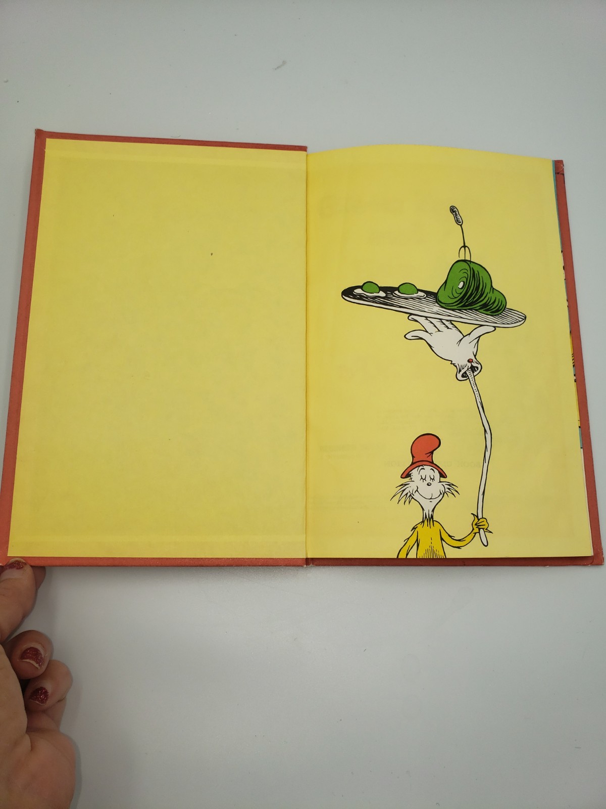 Green Eggs And Ham Dr. Seuss 1st Edition 1960 HC First Printing