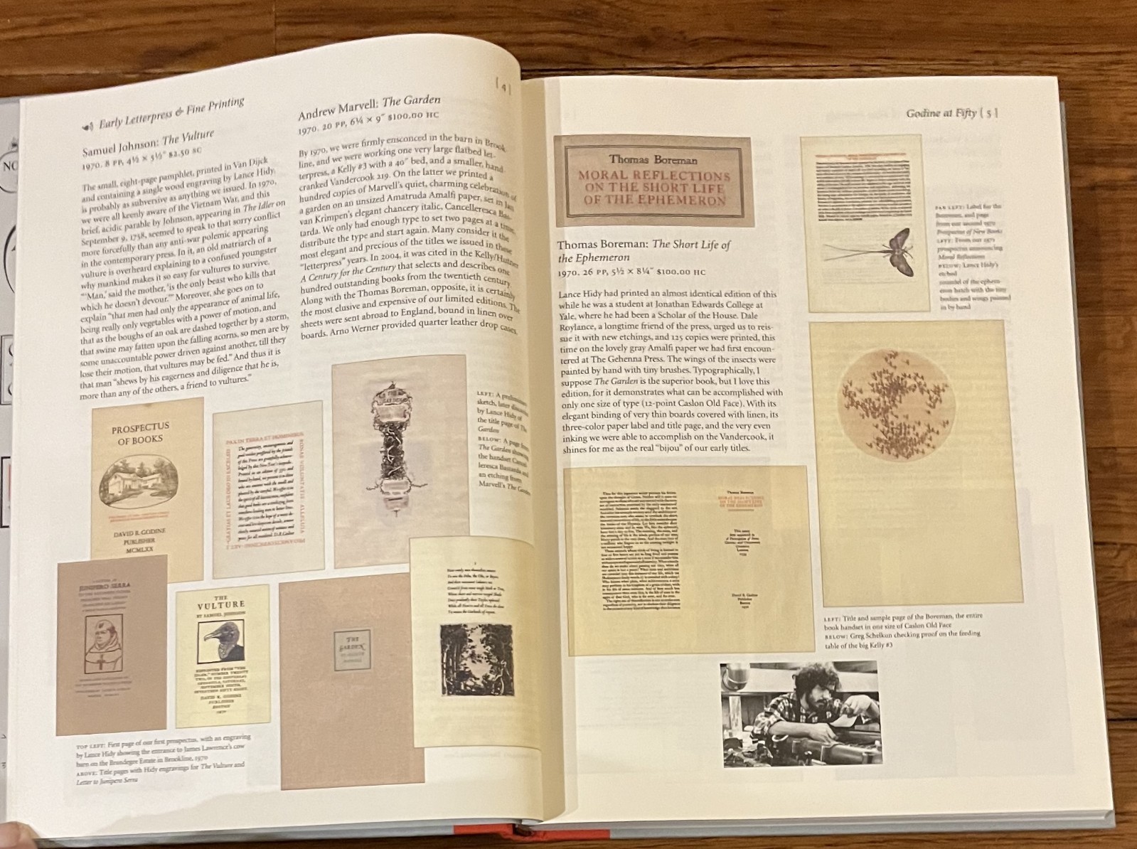 GODINE AT FIFTY-Retrospective of 5 Decades-Independent Publisher-SUPERB 1st HC!