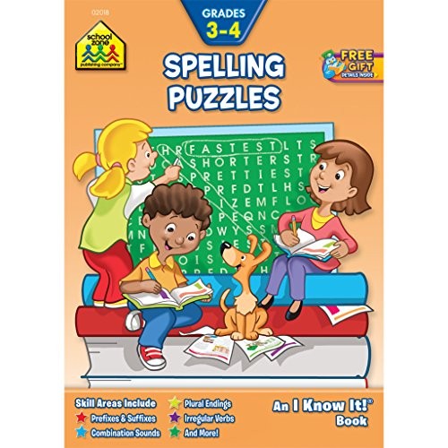 Spelling Puzzles: Grade 3-4 (An I Kn…, Syswerda, Jean
