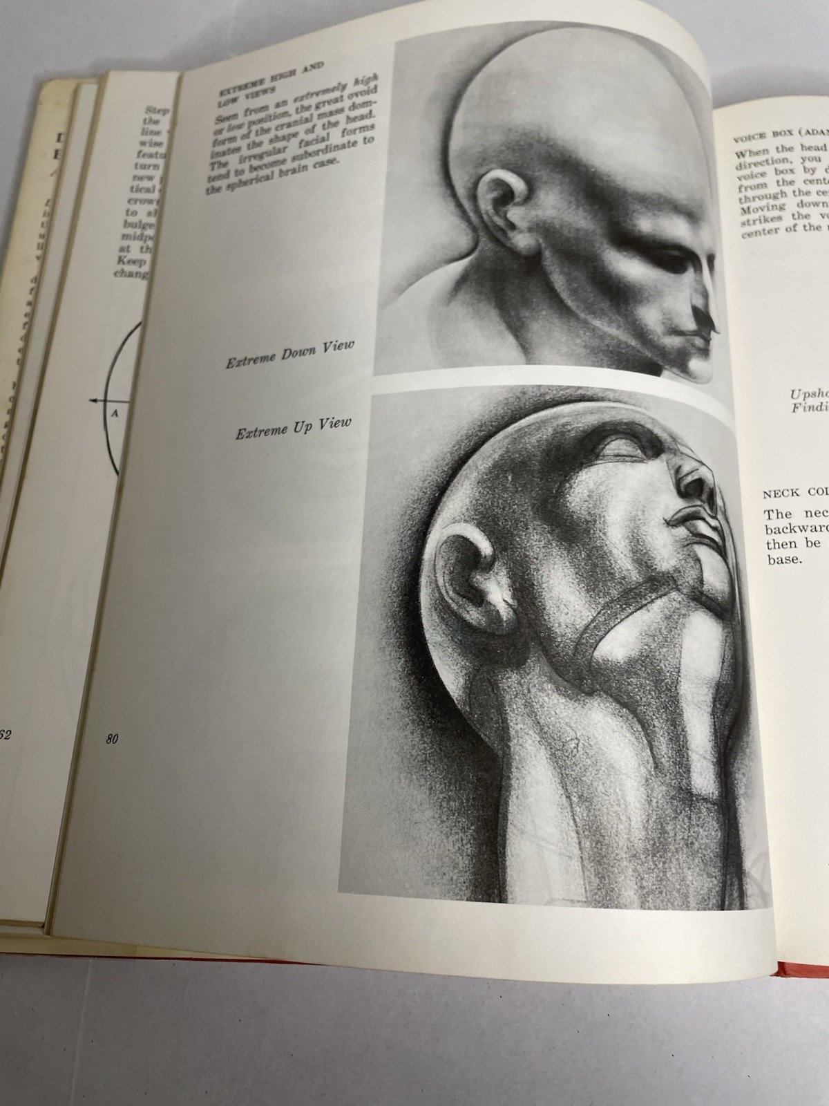 Drawing the Human Head Burne Hogarth 300 Illustration HC 1970 Library Bind – Art