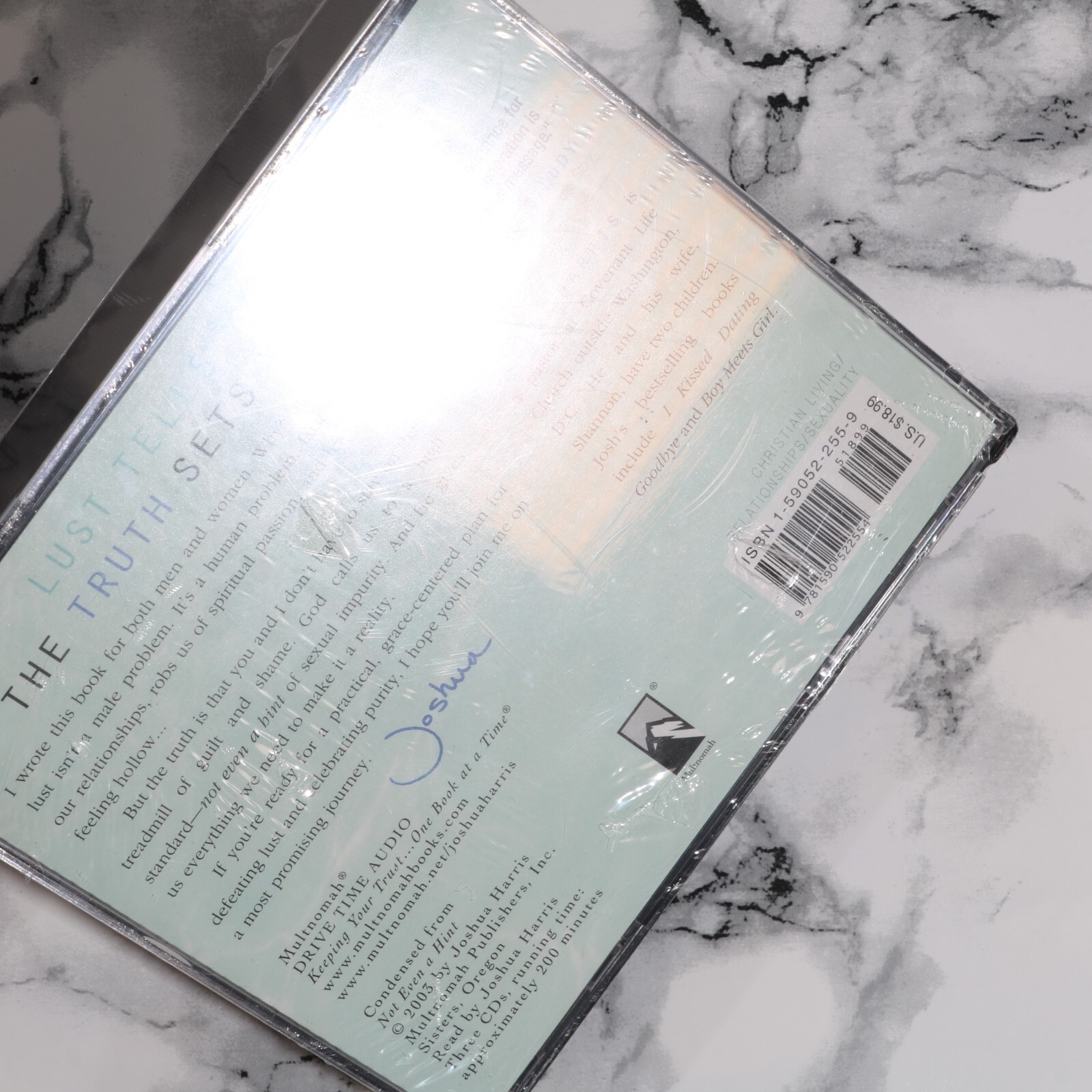 NEW – Not Even A Hint – Joshua Harris (3-Disc CD Set, 2003) — (Please Read)