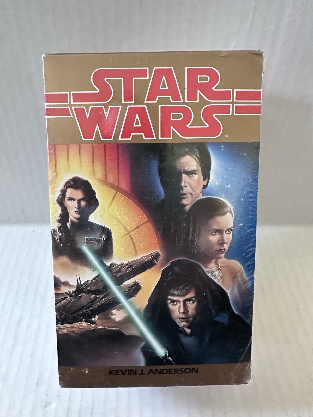 Vtg Star Wars The Jedi Academy Trilogy Complete Box Set Sealed Kevin J Anderson