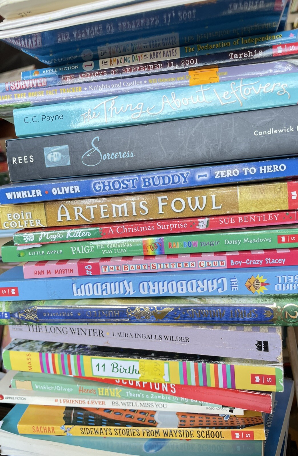 Middle School Books Lot Of 10 Hc Condition Topics Age 10 Random Mix Homeschool