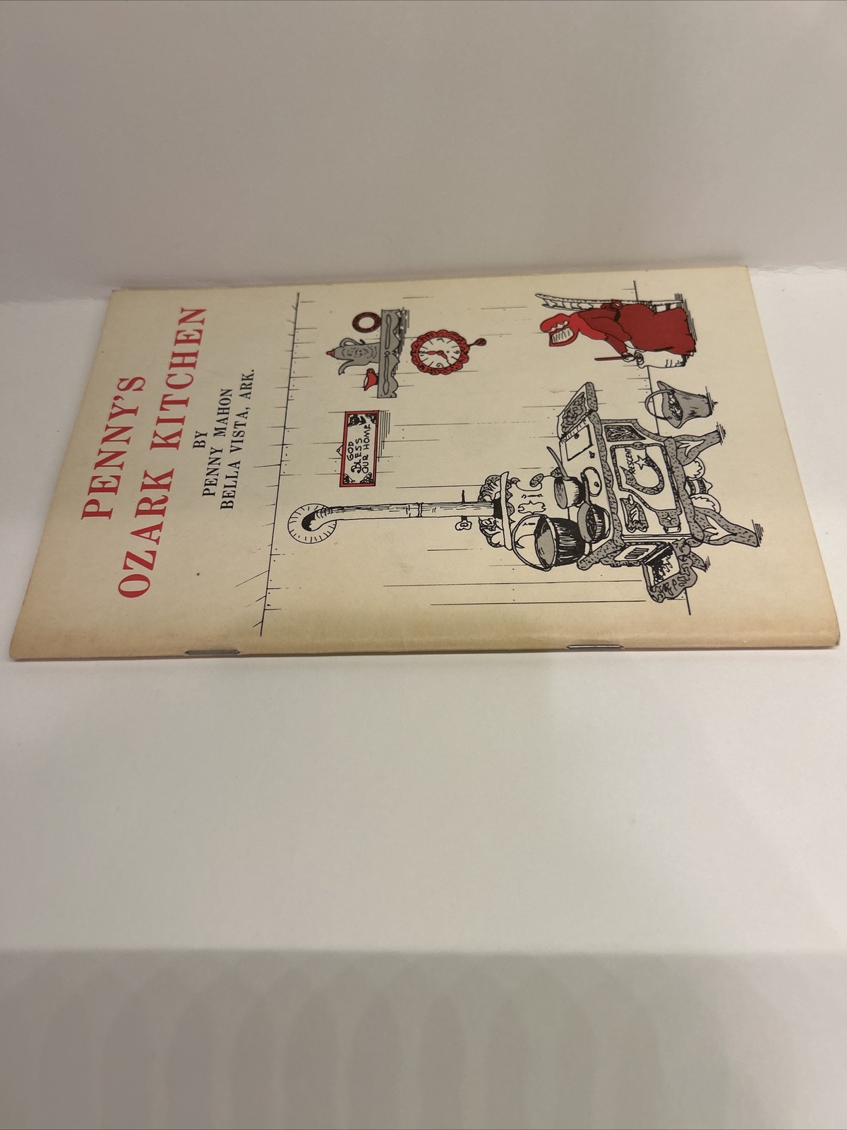 Penny’s Ozark Kitchen Cookbook Penny Mahon Arkansas Razorbacks Vintage 1969 PB