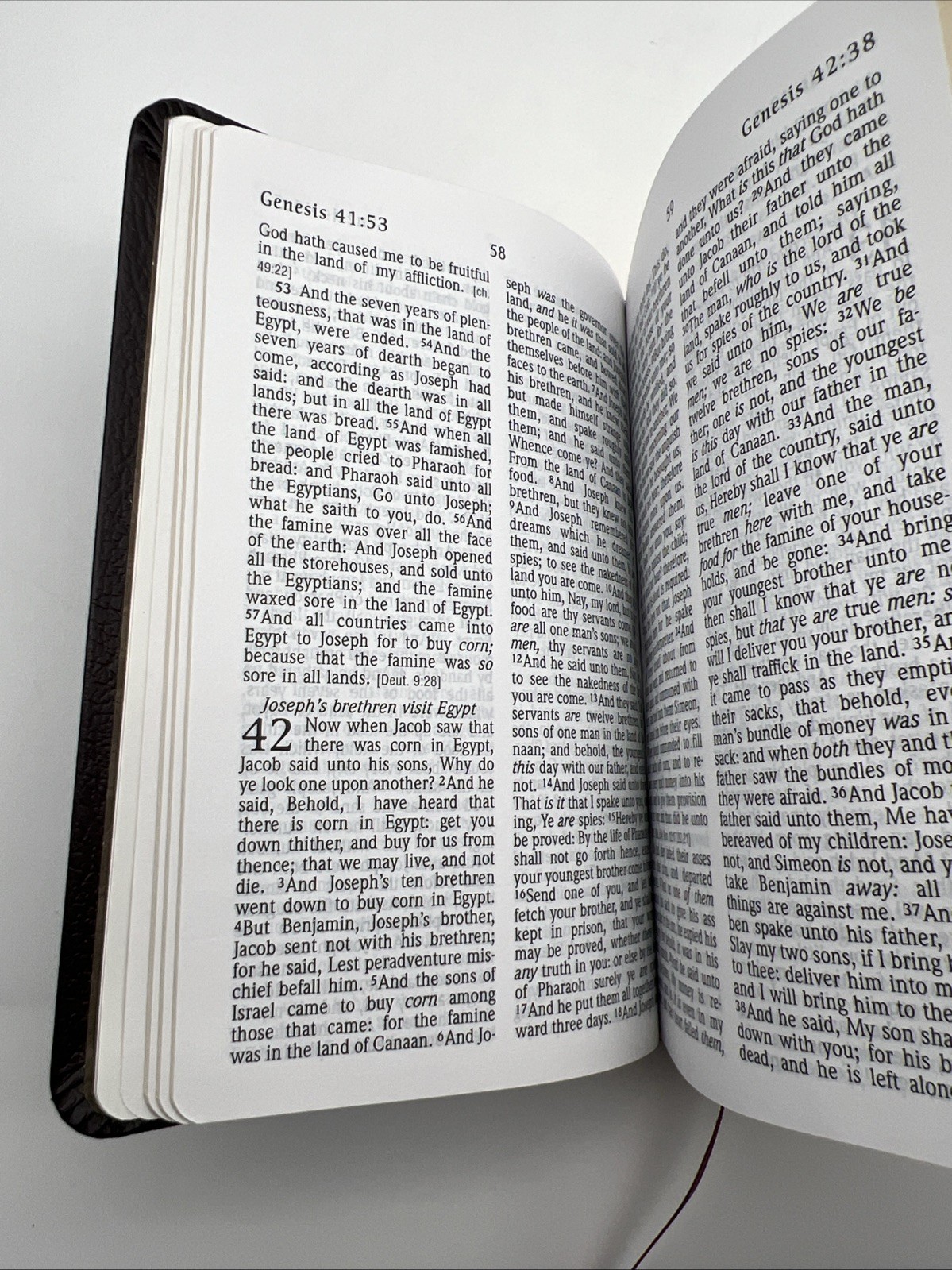 Holy Bible King James Version Reference Edition Hendrickson Bibles
