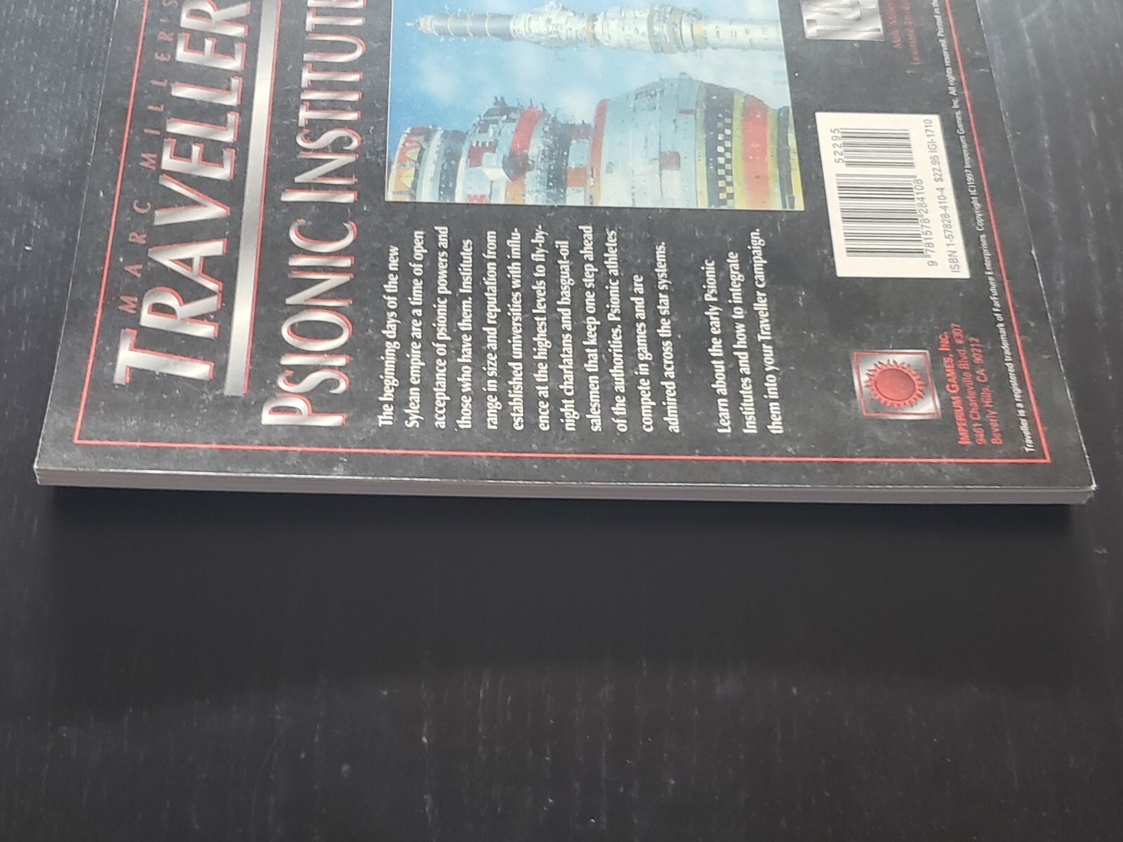 Marc Miller’s Traveller PSIONIC INSTITUTES 4th Edition Softcover