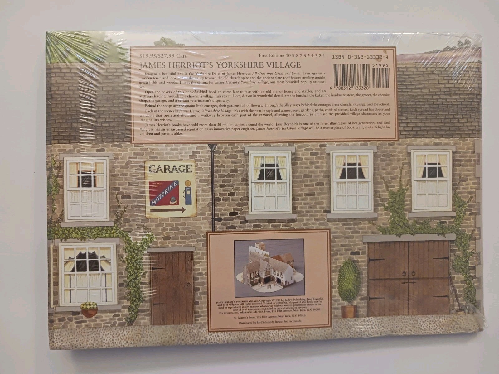 James Herriot’s Yorkshire Village: A Pop-Up Book New Hardcover In Shrink-Wrap Ve