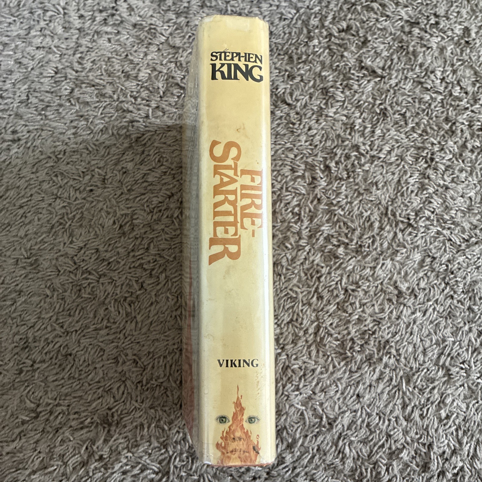 Firestarter Stephen King First Edition HCDJ 1980 Viking Press