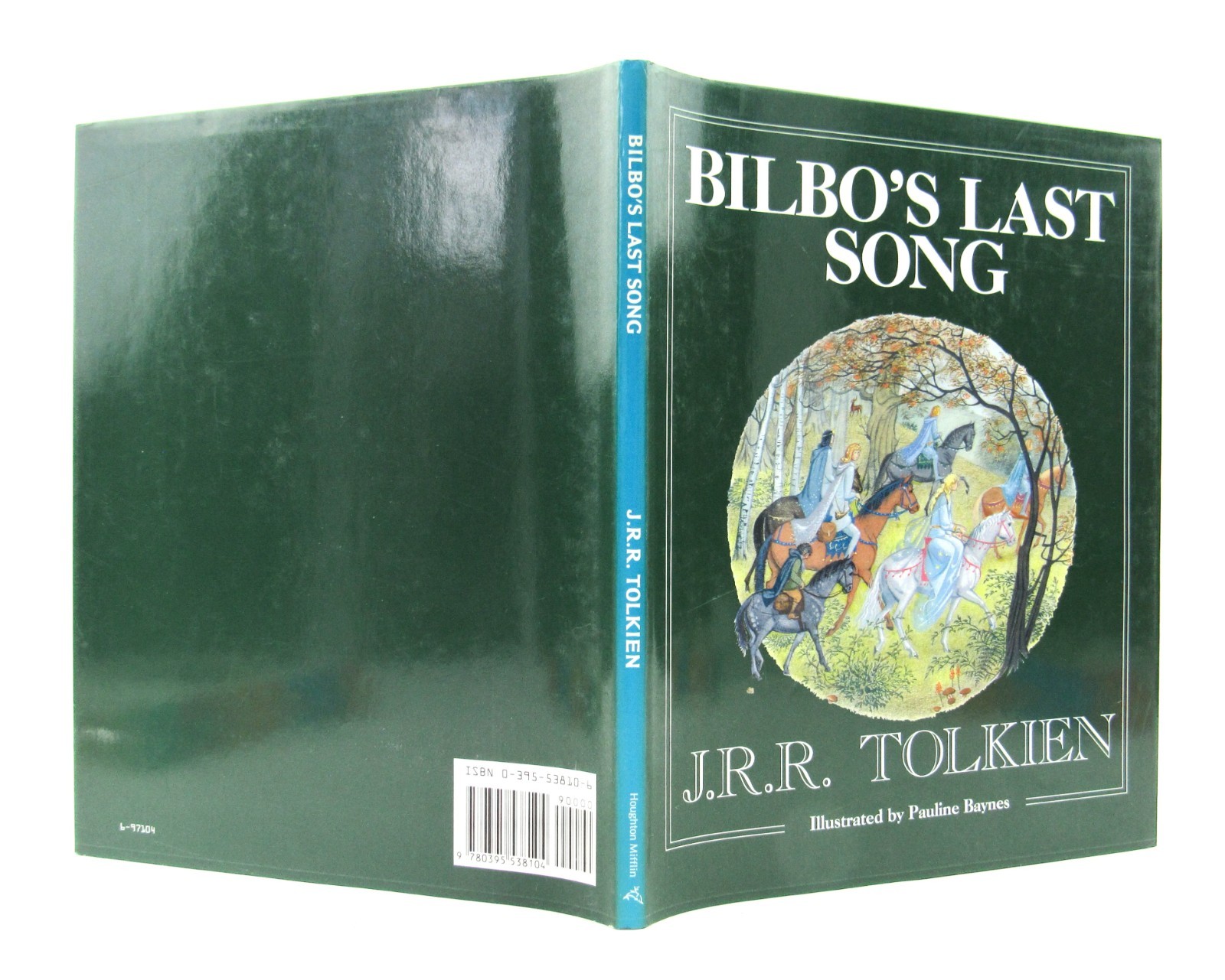BILBO’S LAST SONG J.R.R. Tolkien & Pauline Baynes 1990 Houghton Mifflin HBDJ EXC