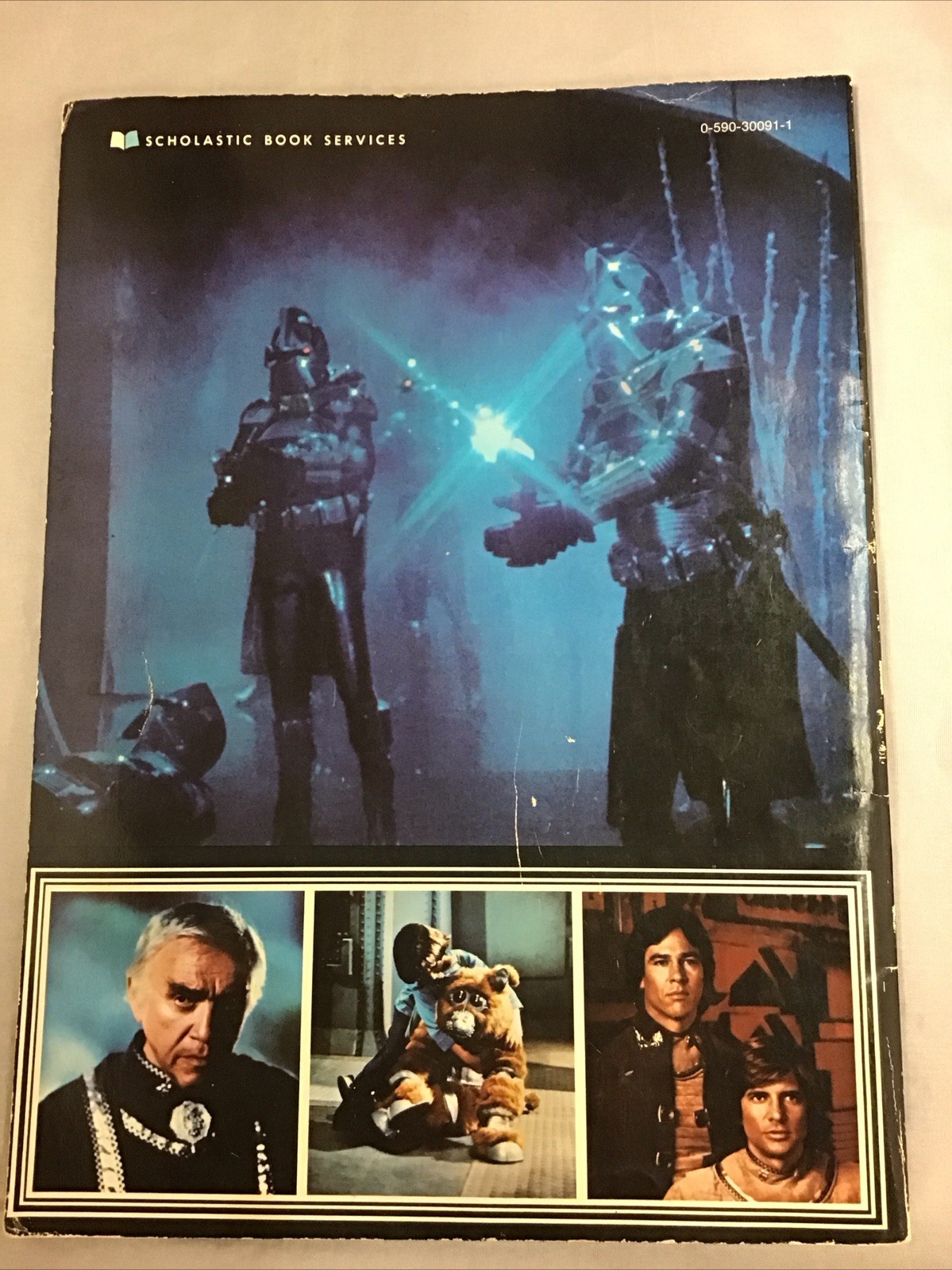 1979 THE BATTLESTAR GALACTICA STORYBOOK ~ SOFTCOVER ~ SCHOOLASTIC BOOK SERVICES