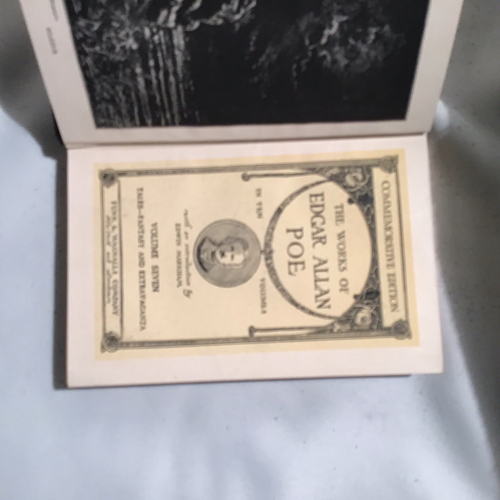 1904 Works of Edgar Allan Poe in Ten Vol, Commemorative Ed. No I and III vol.