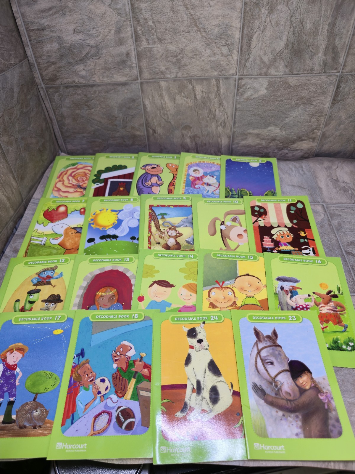 Lot of 19 Harcourt Grade 2 Decodable Books Homeschooling Early Readers