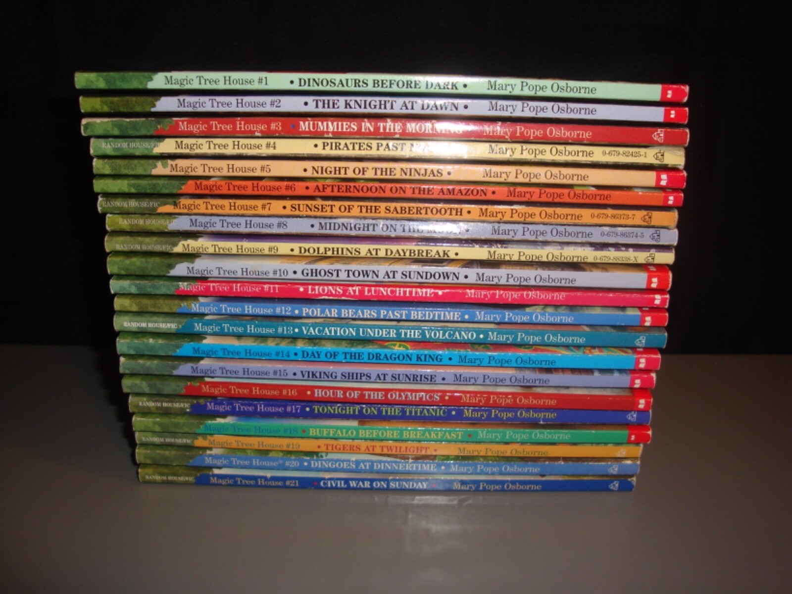 Magic Tree House Series 1-21 Chapter Book Lot Mary Pope Osborne Teacher Class AR