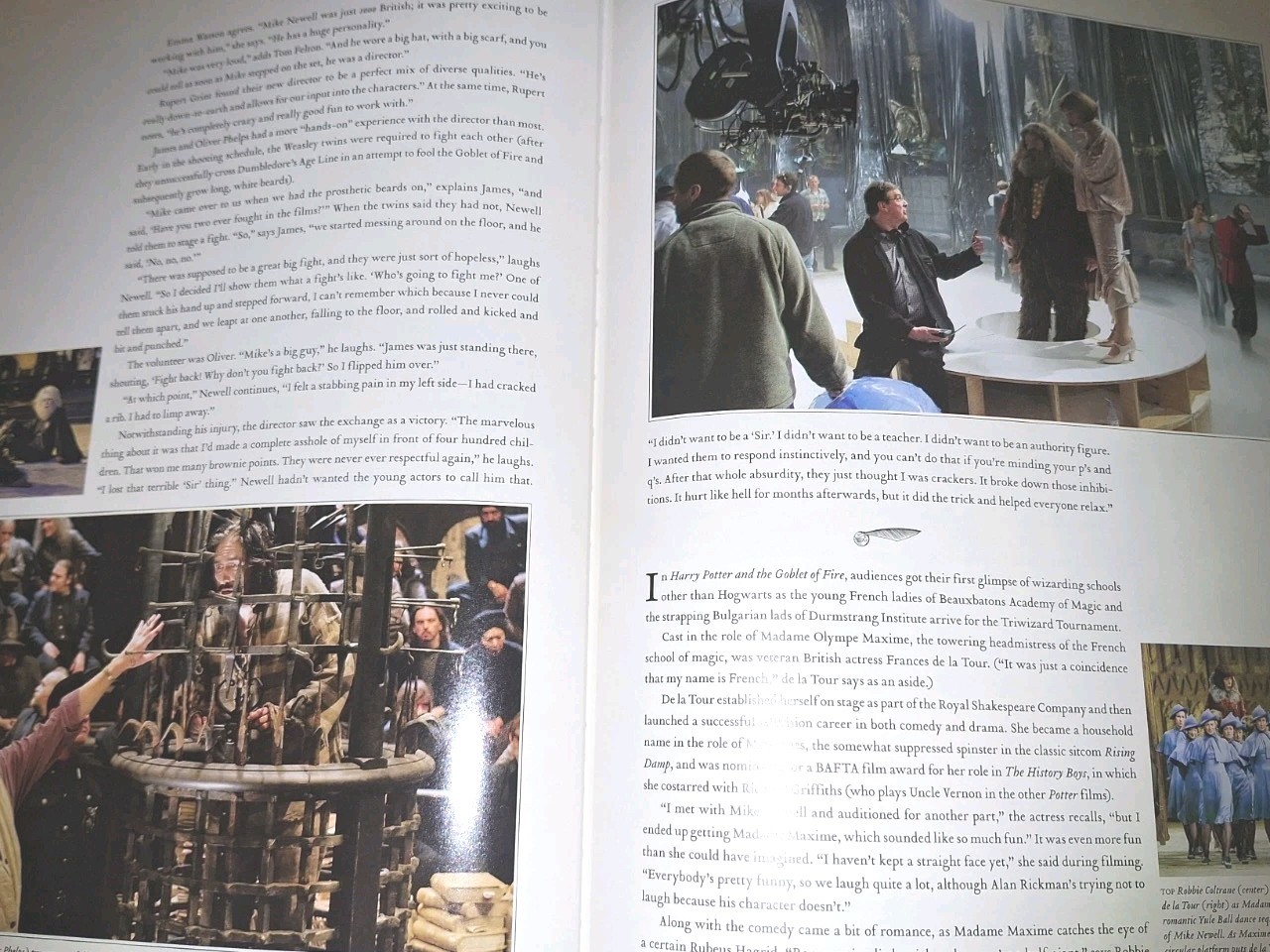 Harry Potter Page to Screen : The Complete Filmmaking Journey Hardcover Fantasy