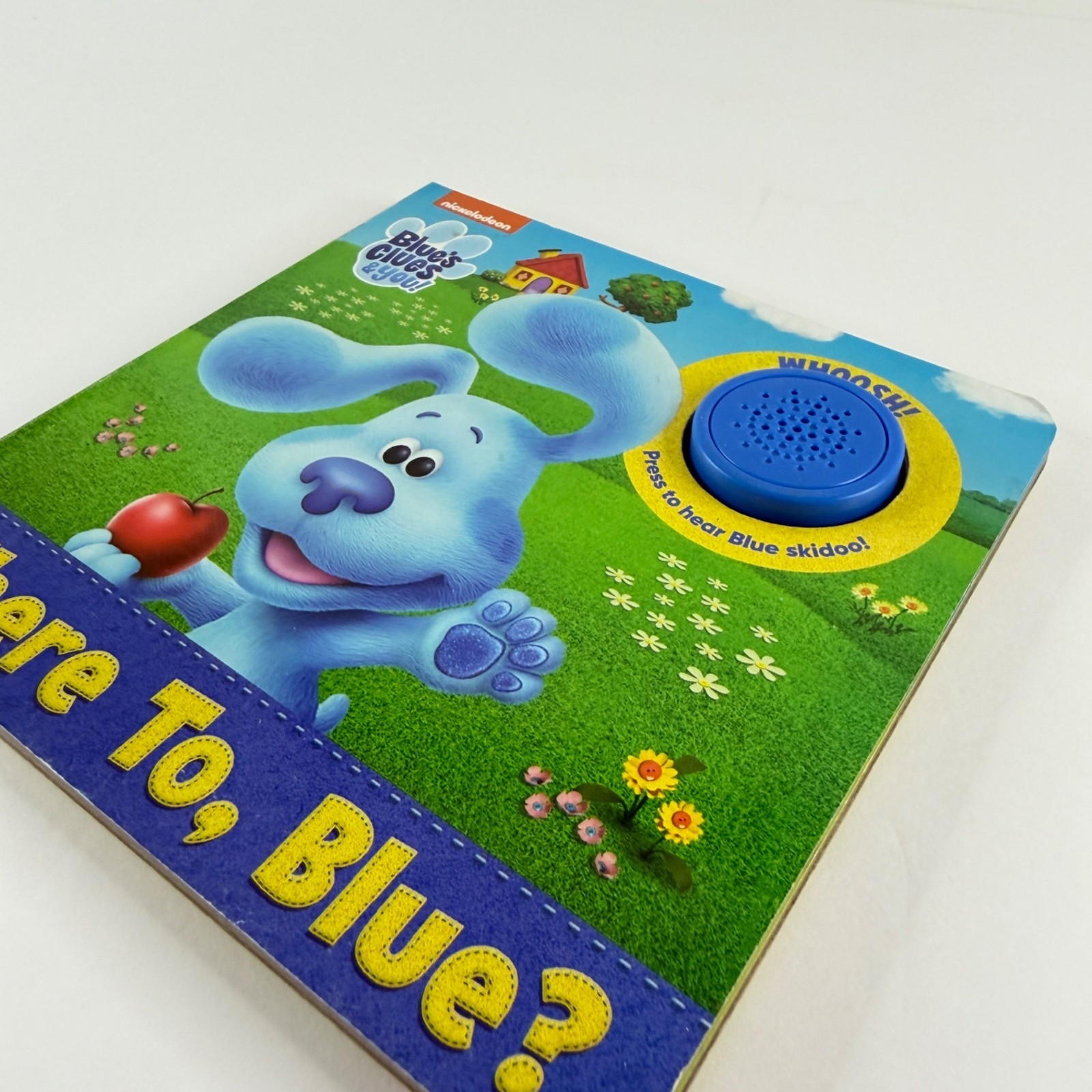 Nickelodeon Blue’s Clues and You! Where to, Blue? book with Sound Button (Board)