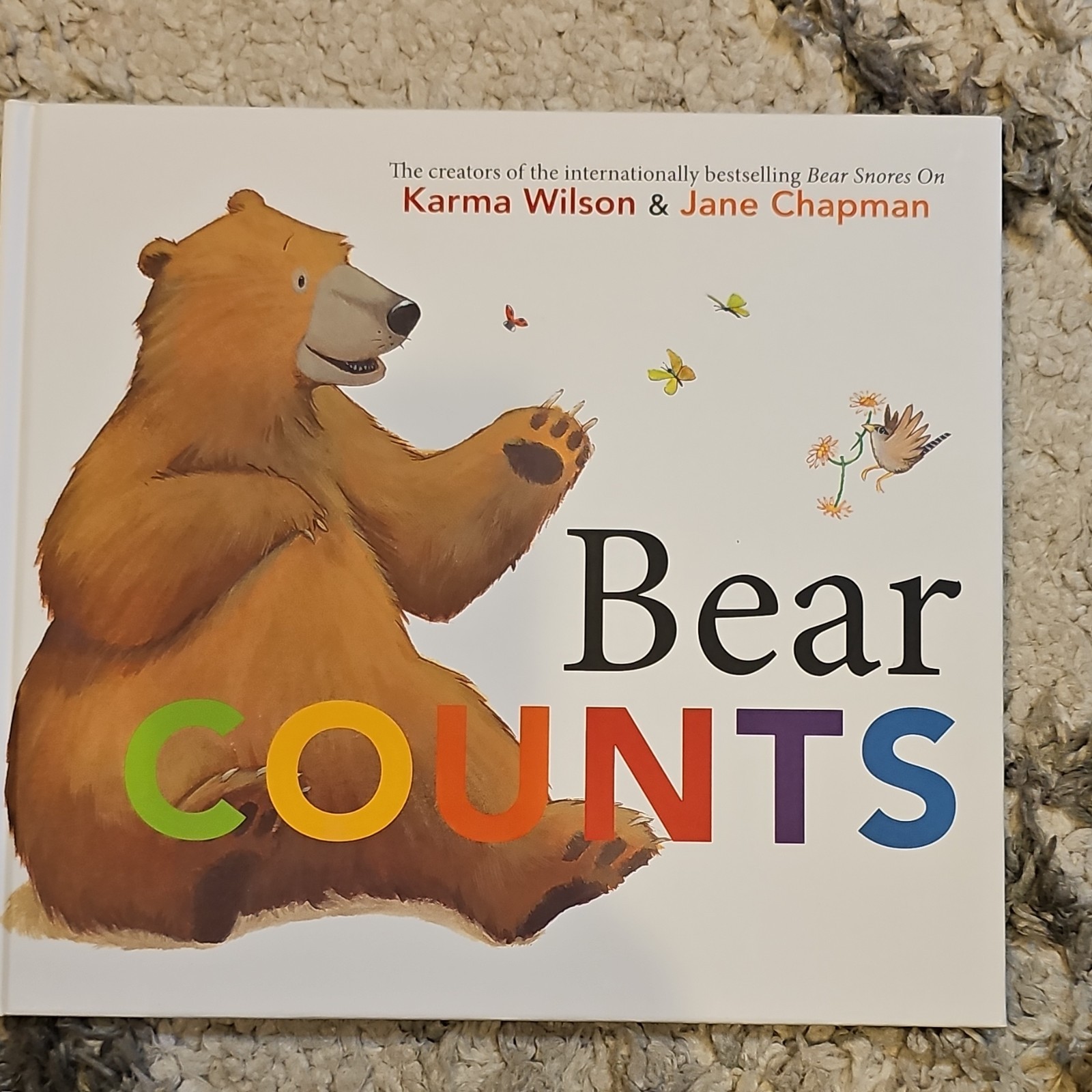 Counting Board Books Lot: My Book of Counting, Bear Counts, Eight Silly Monkeys