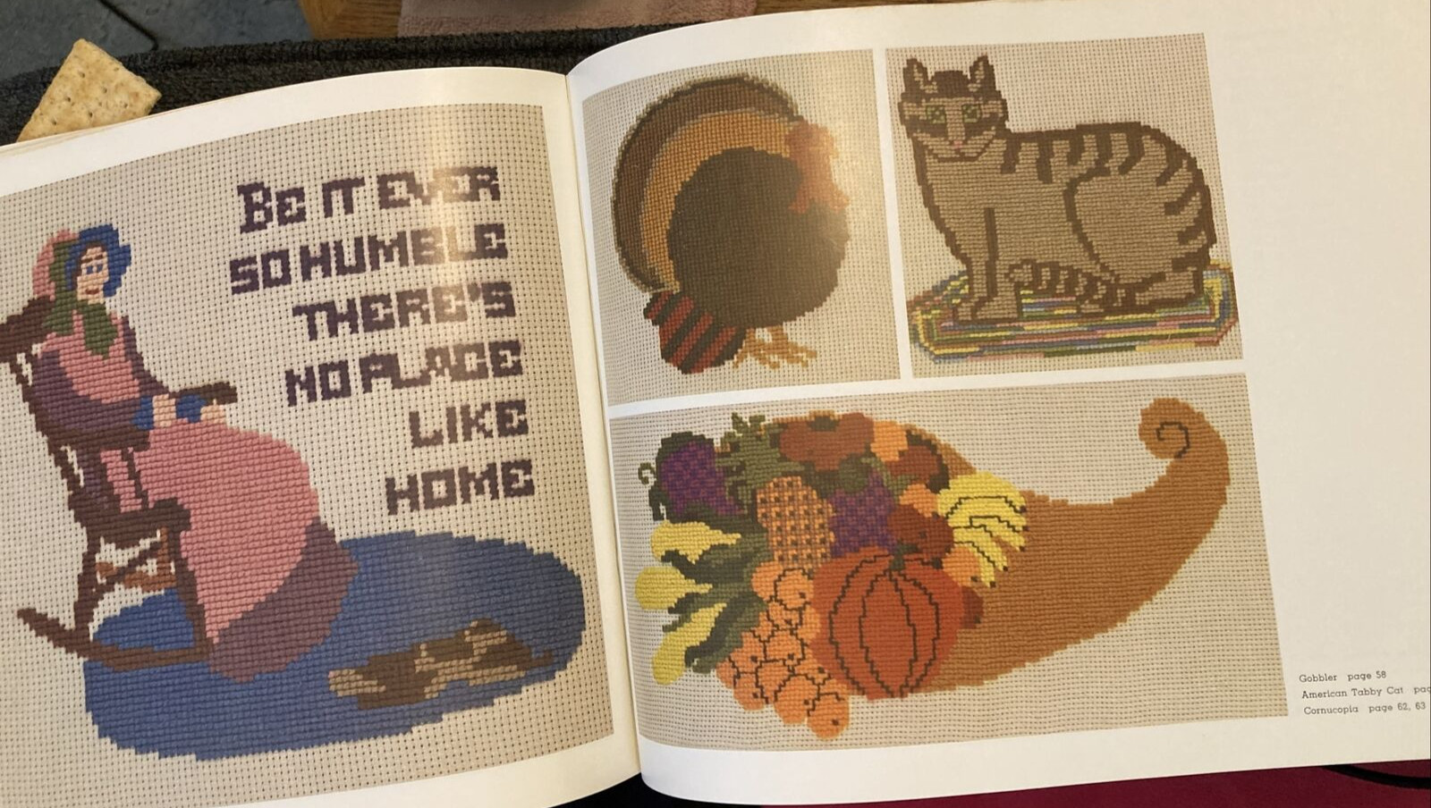 Vtg Rare American Cross-Stitch by Kathleen Thorne-Thomsen/Hildy Paige Burns 1974