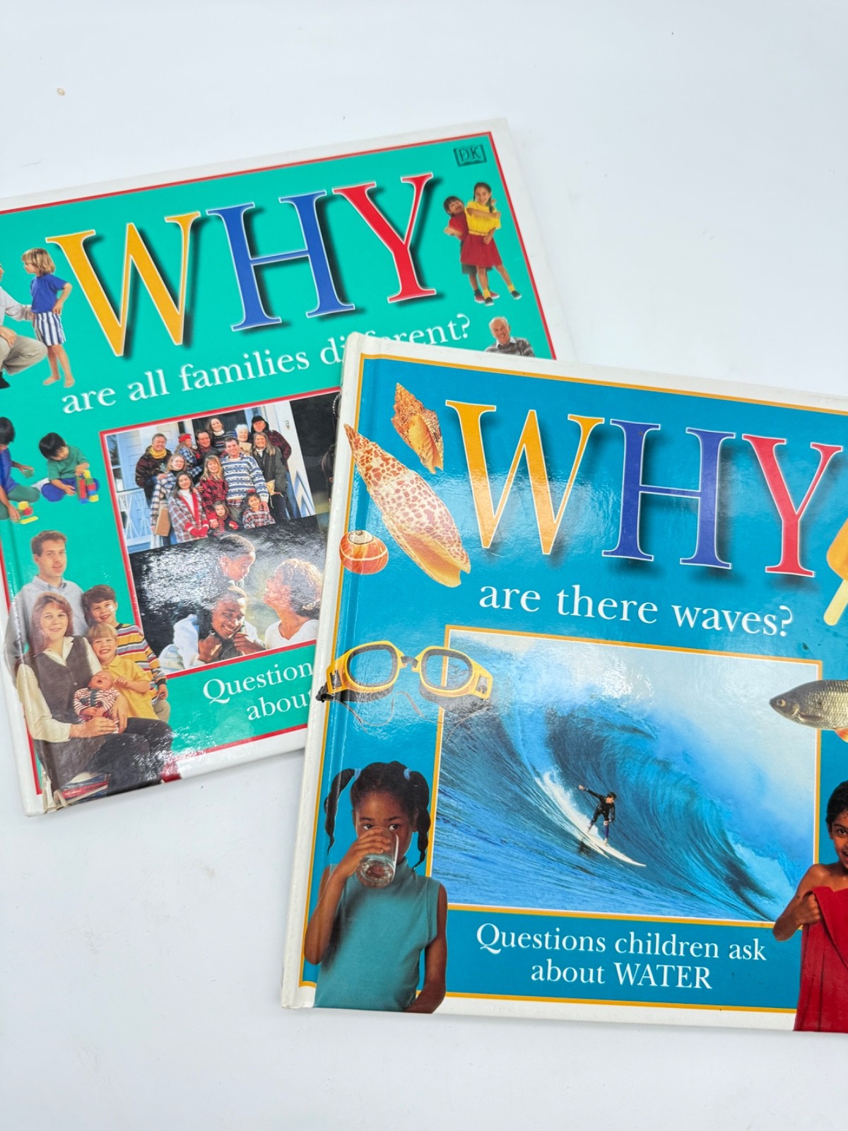 Set of 2~ Why? Questions Children Ask Children Books Series DK Publishing