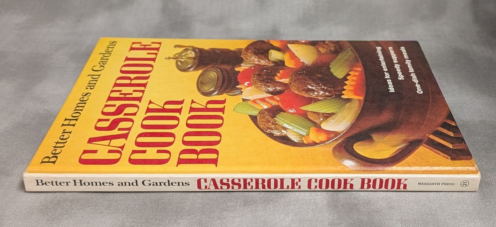Vtg Better Homes & Gardens Pillsbury Culinary Arts Institute Cookbook 60s 70s