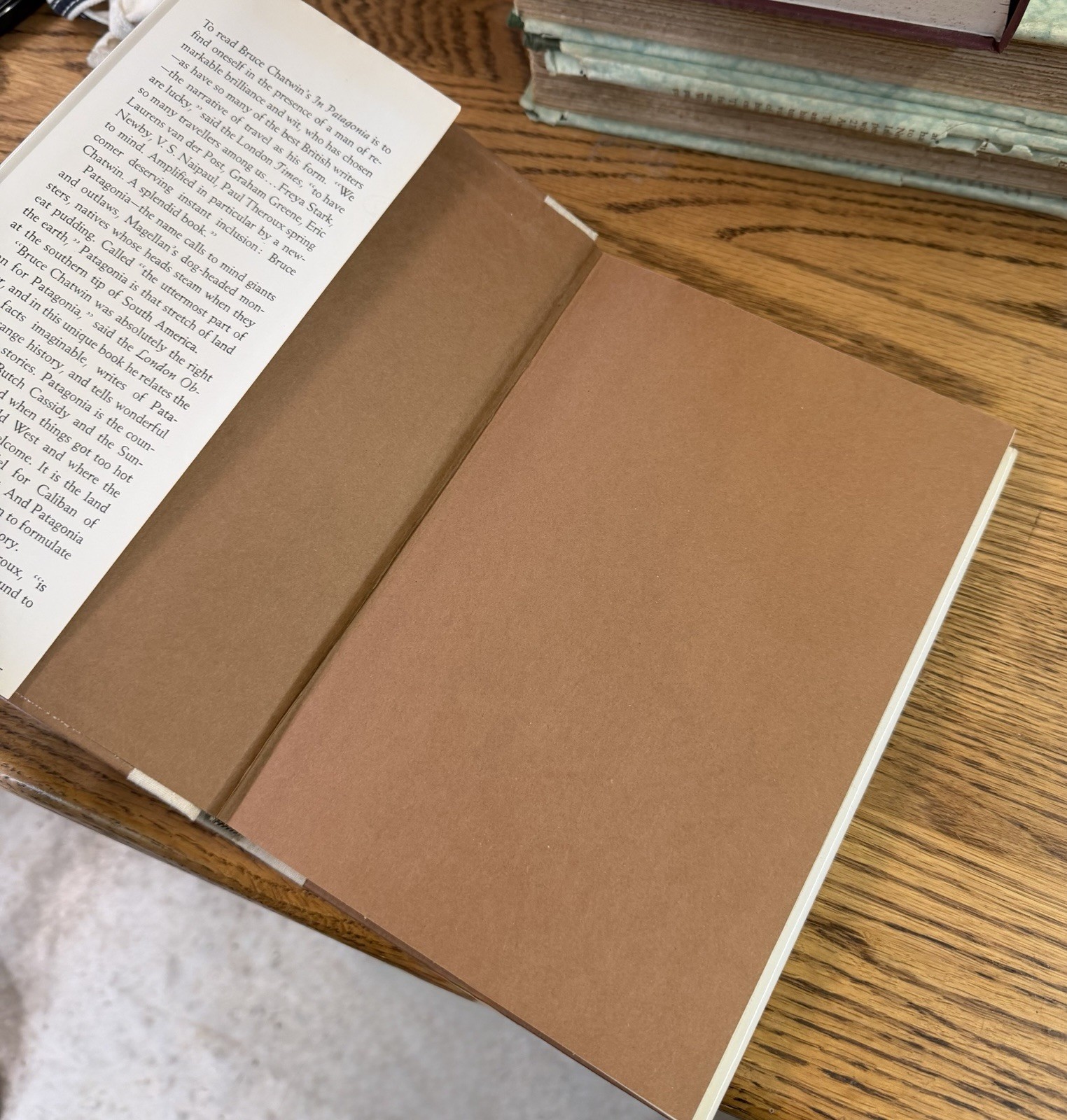 In Patagonia (Chatwin) 1977 hardcover book