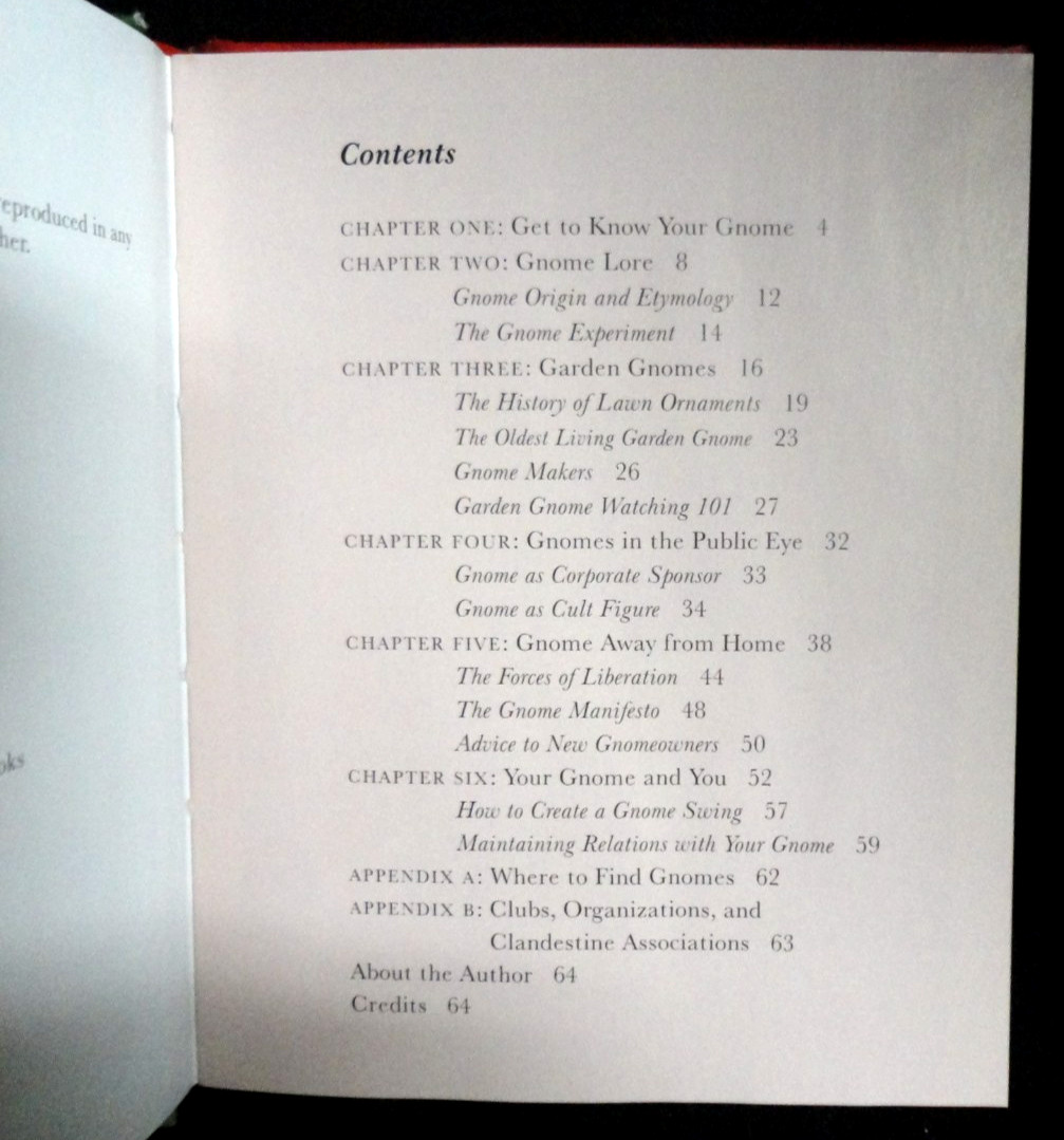 The Garden Gnome Book, The History, NEW! Hardcover Get to Know, Lore, in Public