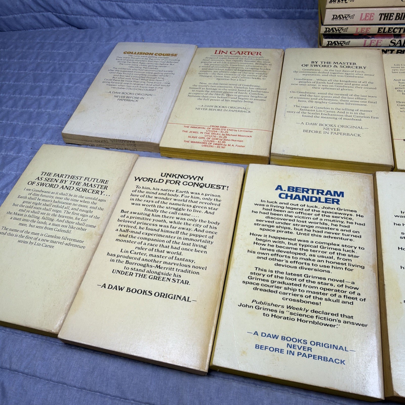 U Pick | Vintage DAW books Sf UK Science Fiction Fantasy Carter Lee Norman
