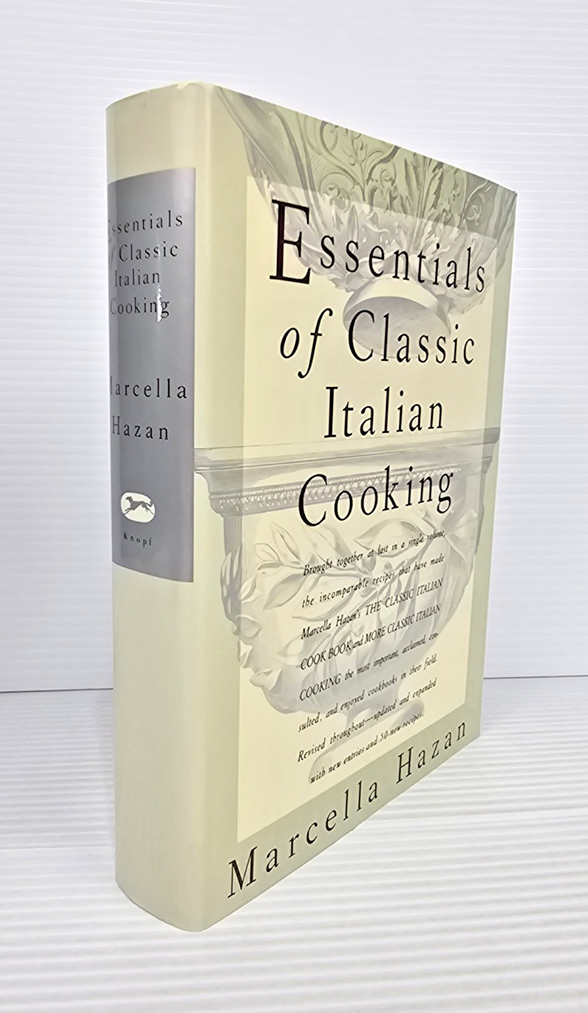 Marcella Hazan Essentials of Classic Italian Cooking 1992 HBDJ
