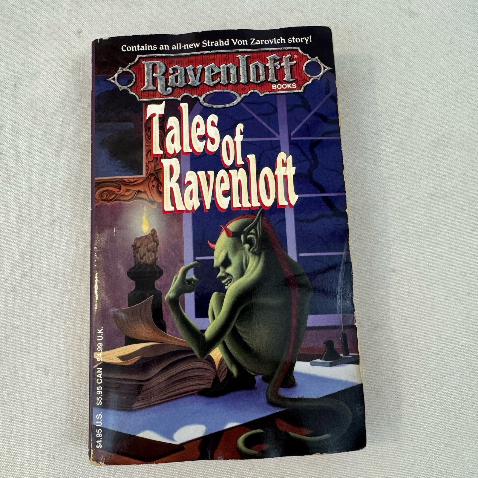Ravenloft: Tales of Ravenloft 1994 First Printing TSR~Brian Thomsen Fast Ship
