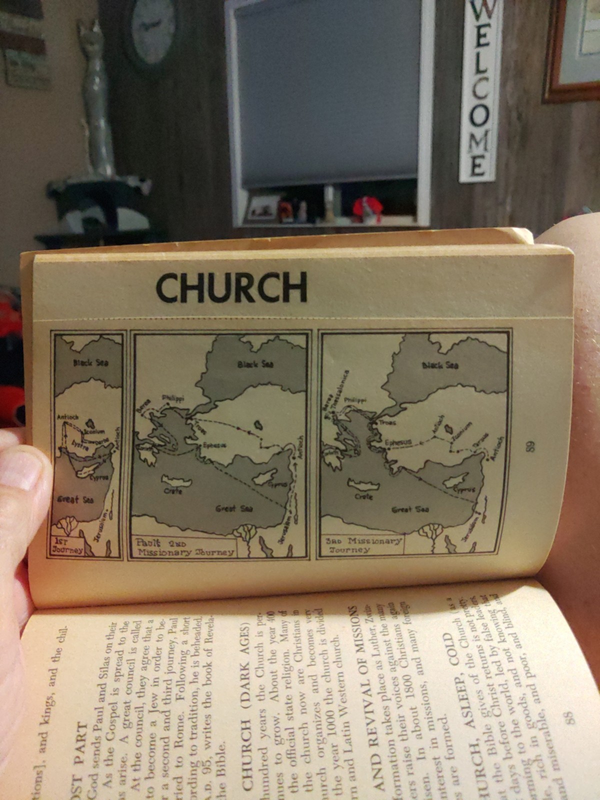 1963 BIBLE HISTORY VISUALIZED Ray Baughman Moody Press Paperback