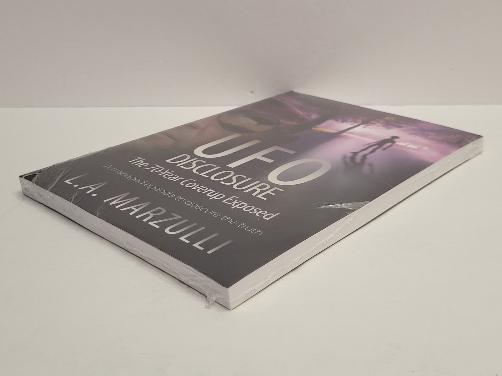 UFO Disclosure 70 Year Coverup Exposed Paperback Book LA Marzulli Alien Mystery