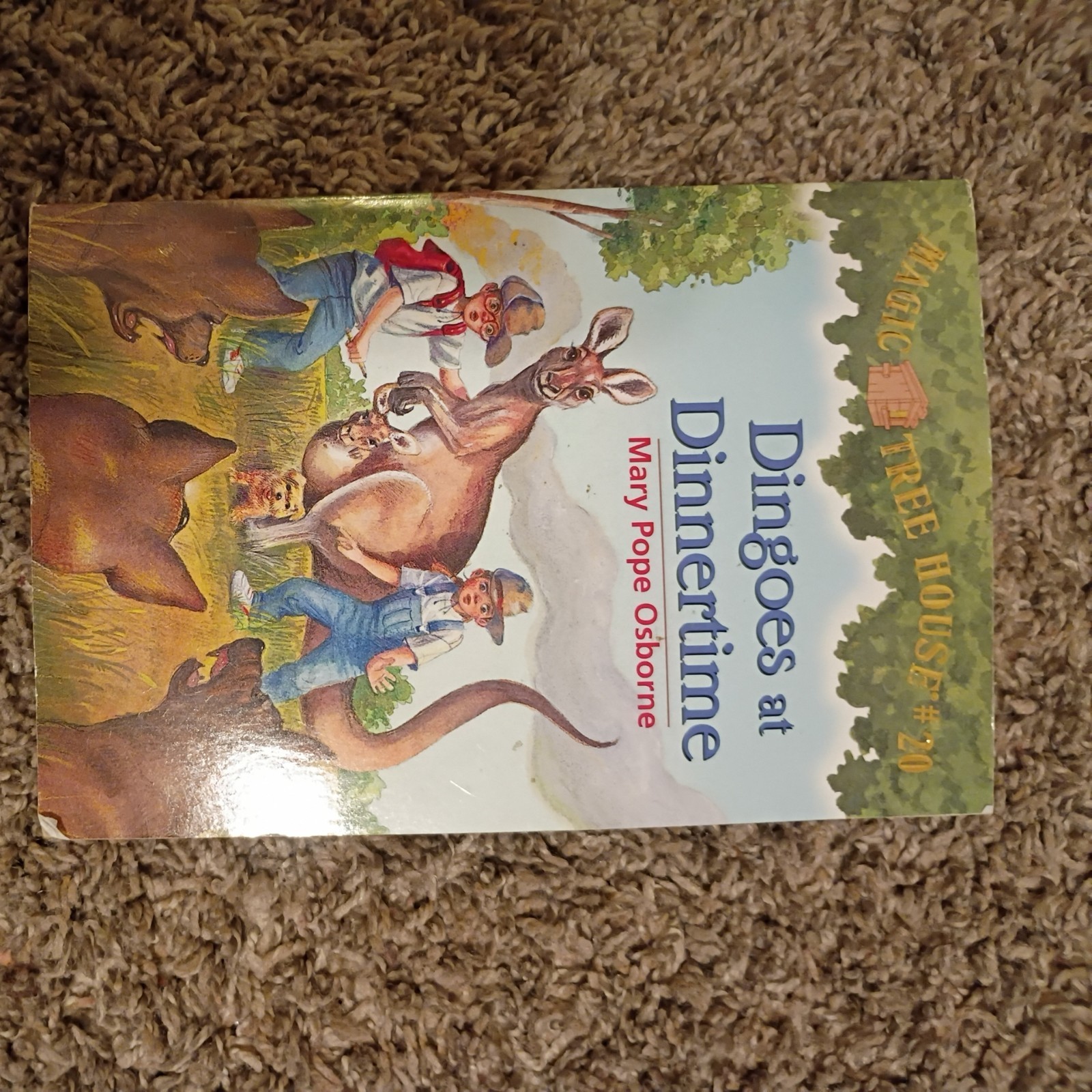 Dingoes at Dinnertime by Mary Pope Osborne (2000, Trade Paperback)