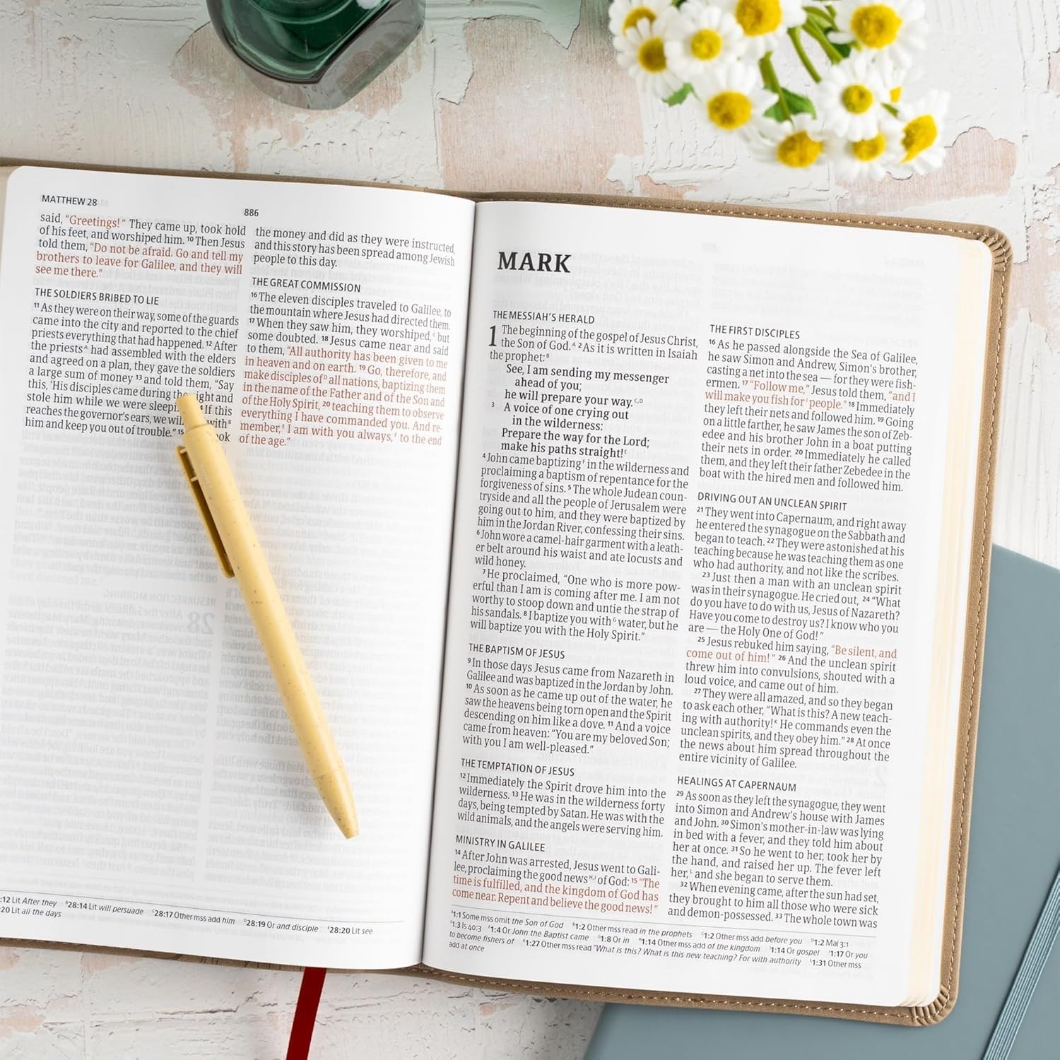 CSB Large Print Thinline Bible – Digital Study Edition in SuedeSoft LeatherTouch