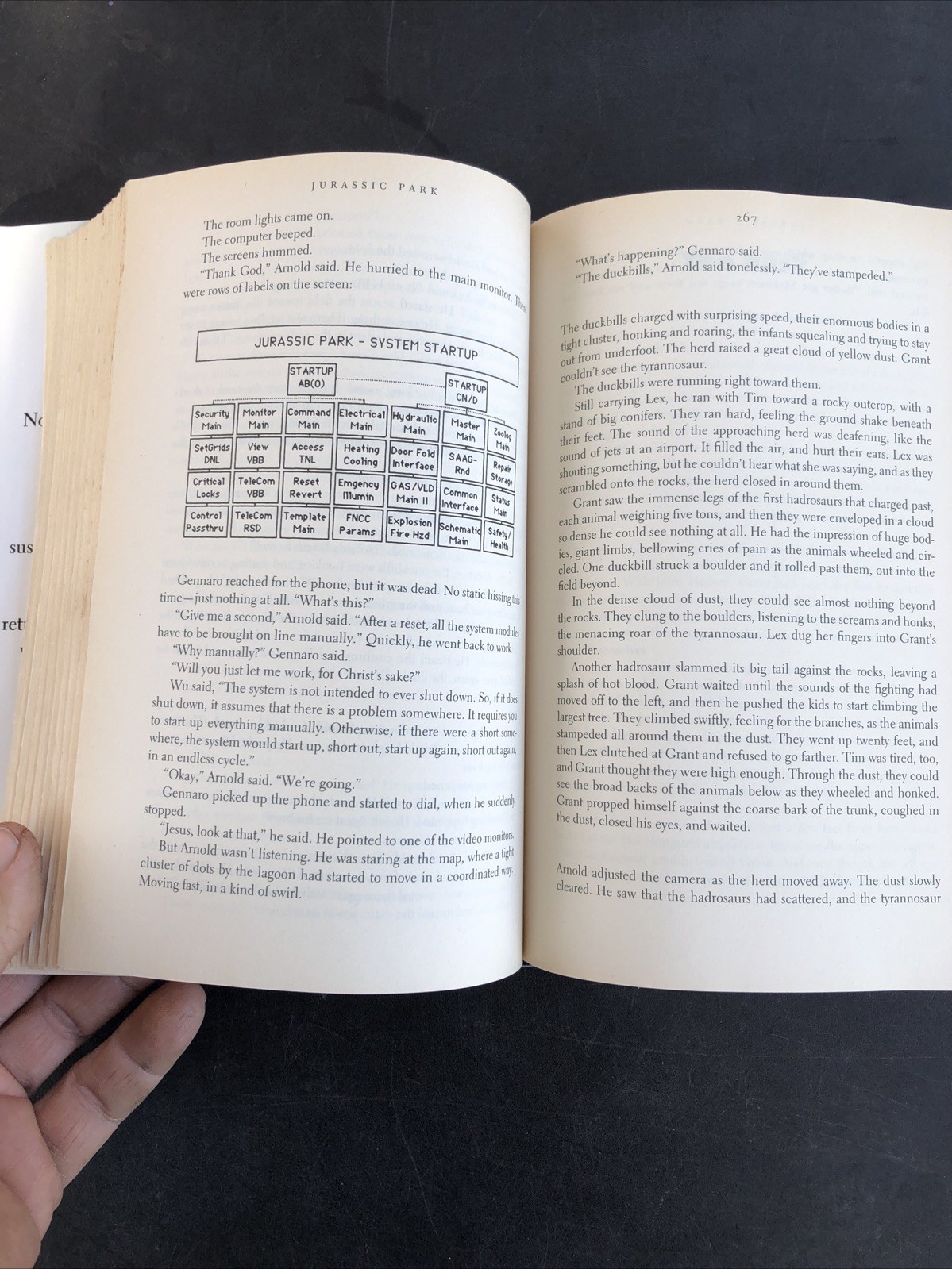 First Edition Michael Crichton’s Jurassic World 1997 Hardcover Deckled Pages