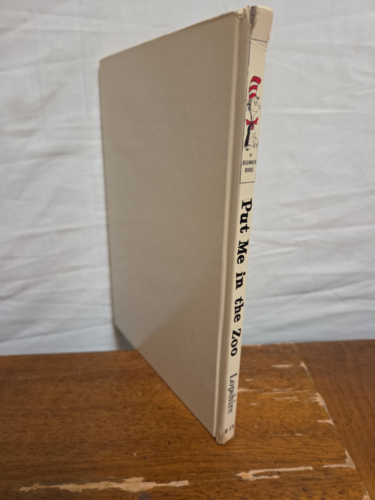 Put Me in the Zoo Lopshire Beginner Books 1960 Hardcover Dust Jacket Vintage