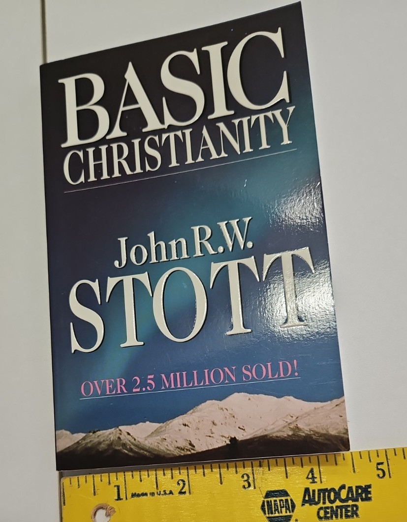 Stott, John R. W. Book, Basic Christianity – NEW