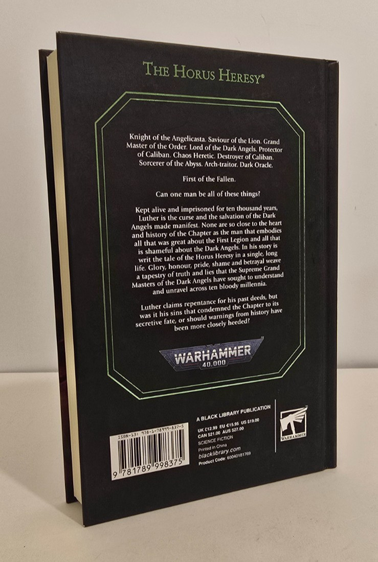 Luther: First of the Fallen by Gav Thorpe (2021, Hardcover) The Horus Heresy