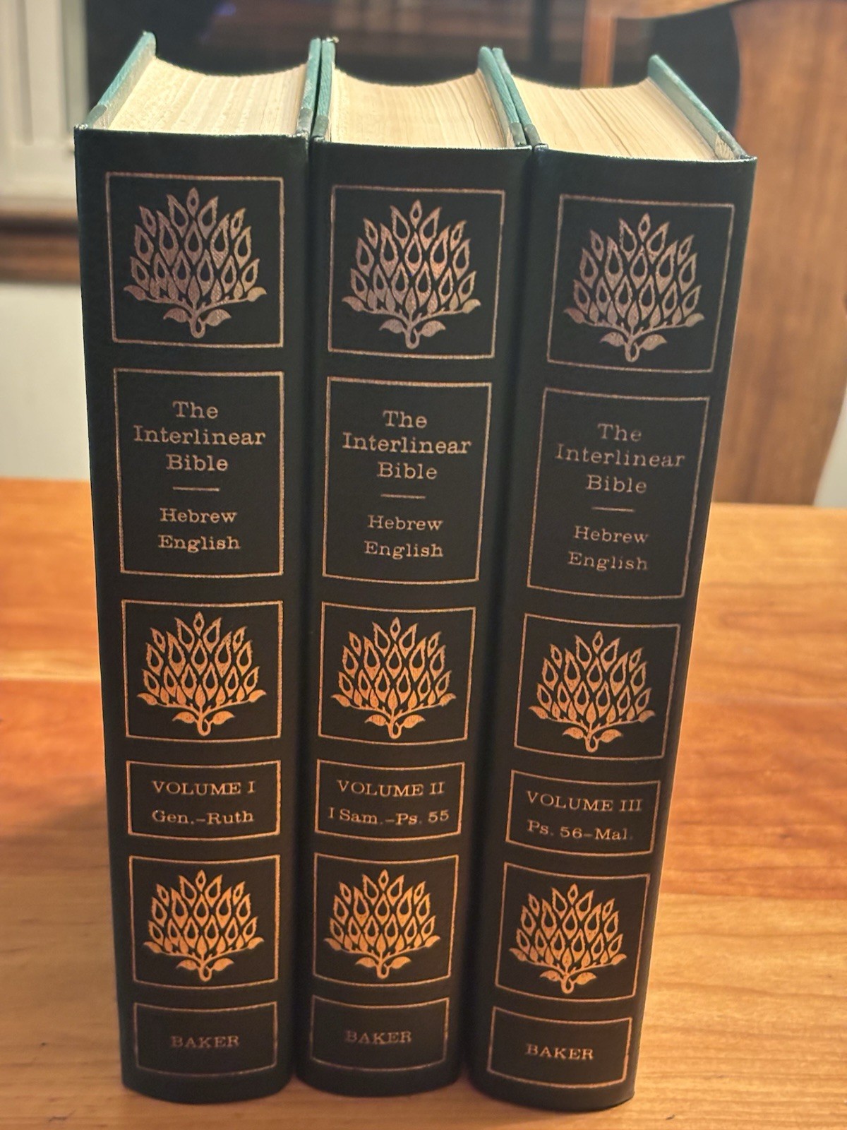 Baker The Interlinear Bible Volumes 1-3 Hebrew English Copy R 1976 1978