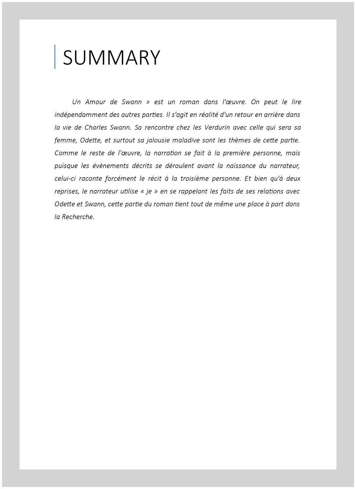 À La Recherche Du Temps Perdu : Du Côté De Chez Swann, Paperback by Proust, M…