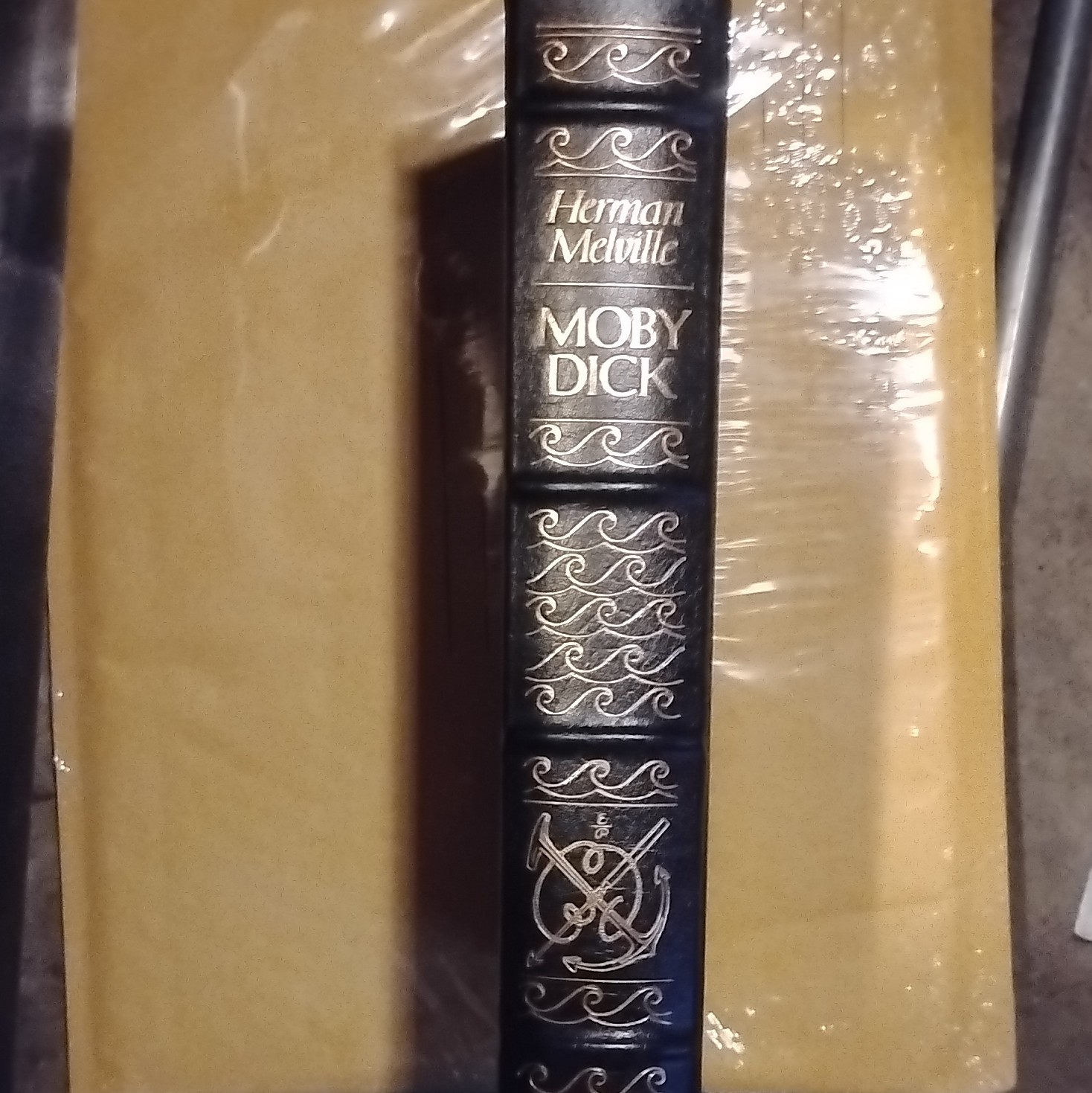 Easton Press 100 Greatest Books Moby Dick Leather Illus HC Melville