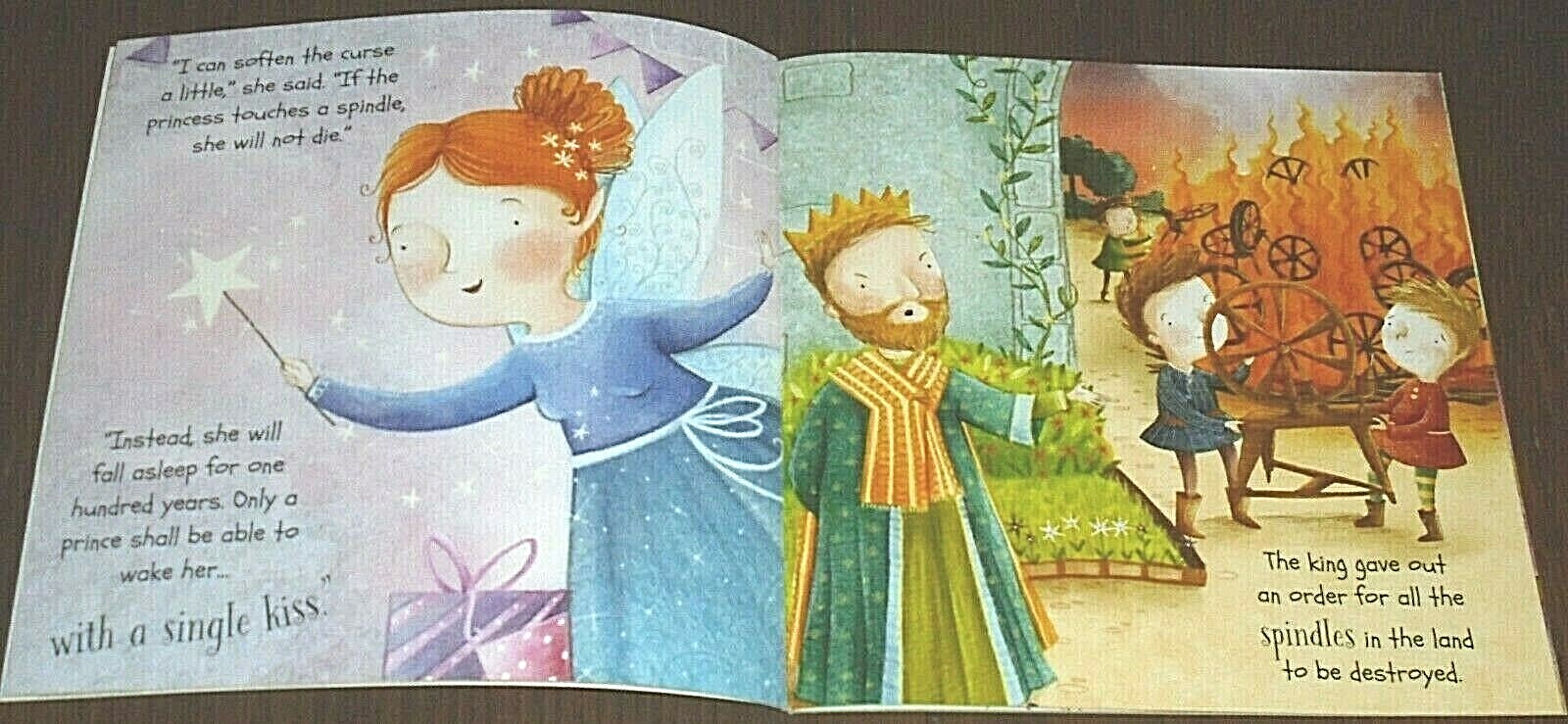 STORY TIME SLEEPING BEAUTY BOOK (17cm X 17cm) 2015 BRAND NEW