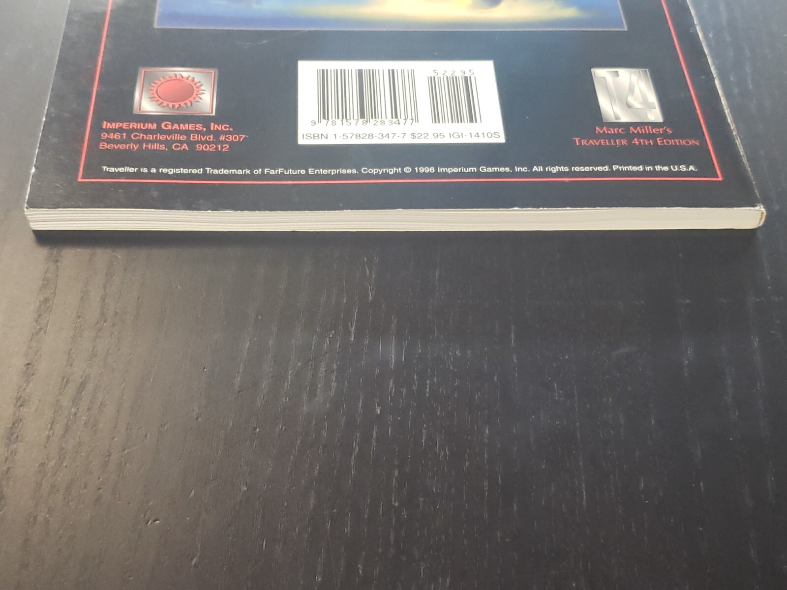 Marc Miller’s Traveller FIRST SURVEY 4th Edition Softcover