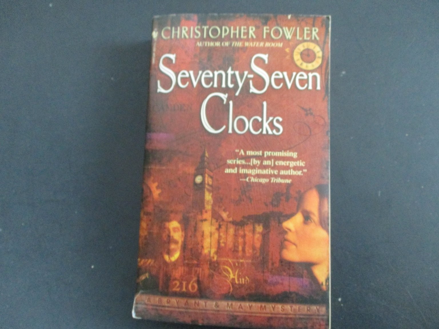 Seventy-Seven Clocks Christopher Fowler 2005 Bryant & May Mystery Bantam Book PB